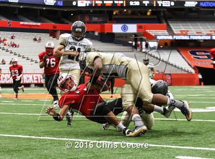 Thumbnail 2 in Vernon-Verona-Sherrill @ Notre Dame (Kickoff Classic) photogallery.