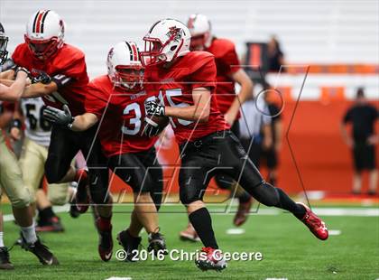 Thumbnail 1 in Vernon-Verona-Sherrill @ Notre Dame (Kickoff Classic) photogallery.