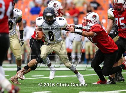 Thumbnail 1 in Vernon-Verona-Sherrill @ Notre Dame (Kickoff Classic) photogallery.