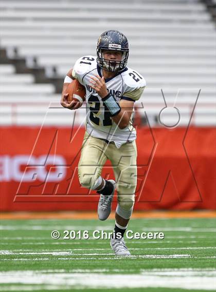 Thumbnail 1 in Vernon-Verona-Sherrill @ Notre Dame (Kickoff Classic) photogallery.
