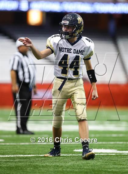 Thumbnail 2 in Vernon-Verona-Sherrill @ Notre Dame (Kickoff Classic) photogallery.