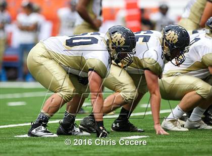 Thumbnail 3 in Vernon-Verona-Sherrill @ Notre Dame (Kickoff Classic) photogallery.