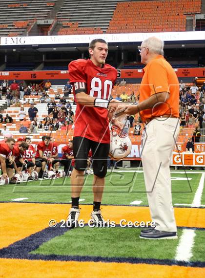 Thumbnail 1 in Vernon-Verona-Sherrill @ Notre Dame (Kickoff Classic) photogallery.