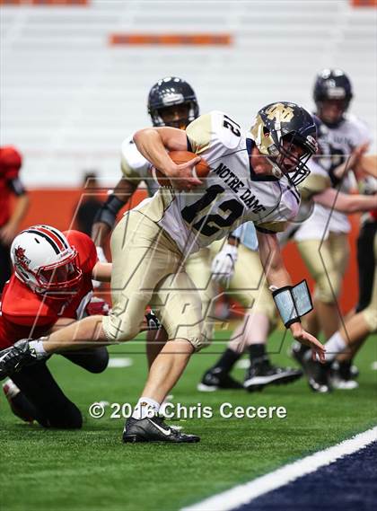 Thumbnail 3 in Vernon-Verona-Sherrill @ Notre Dame (Kickoff Classic) photogallery.