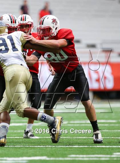 Thumbnail 3 in Vernon-Verona-Sherrill @ Notre Dame (Kickoff Classic) photogallery.