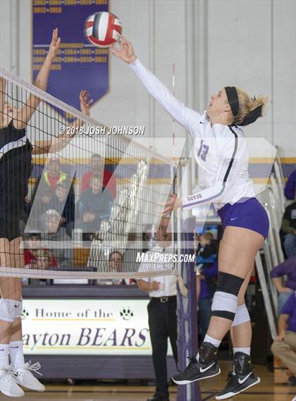 Thumbnail 3 in Luck vs. Clayton (WIAA D4 Regional Playoff)  photogallery.