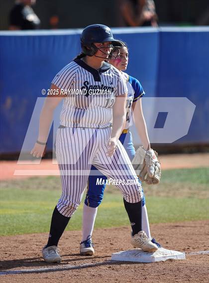 Thumbnail 3 in Dos Palos vs. Orcutt Academy (CIFCS - Division V Championship) photogallery.