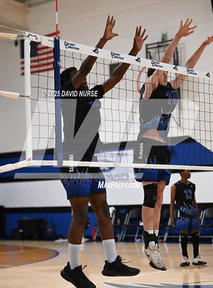 Thumbnail 1 in Santa Rosa Academy @ Desert Christian (CIF SS Div 8 Round 1) photogallery.
