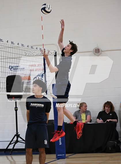 Thumbnail 2 in Santa Rosa Academy @ Desert Christian (CIF SS Div 8 Round 1) photogallery.