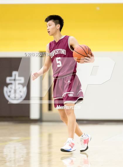 Thumbnail 3 in Cupertino v Saint Francis (Joe Schram Holiday Tournament) photogallery.