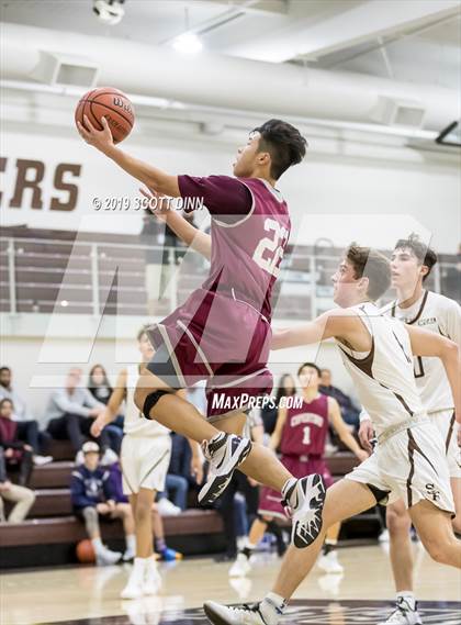 Thumbnail 2 in Cupertino v Saint Francis (Joe Schram Holiday Tournament) photogallery.