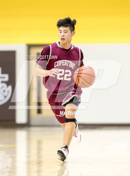 Thumbnail 1 in Cupertino v Saint Francis (Joe Schram Holiday Tournament) photogallery.
