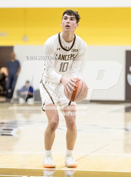 Thumbnail 2 in Cupertino v Saint Francis (Joe Schram Holiday Tournament) photogallery.