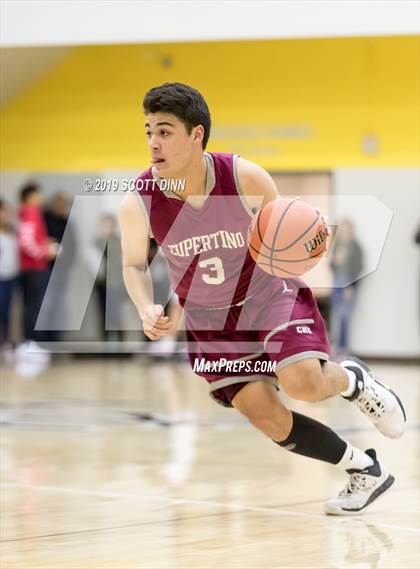 Thumbnail 3 in Cupertino v Saint Francis (Joe Schram Holiday Tournament) photogallery.
