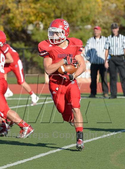 Thumbnail 3 in St. John the Baptist vs Xaverian (CHSAA Class A Final) photogallery.