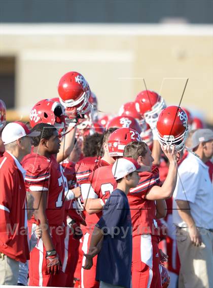 Thumbnail 2 in St. John the Baptist vs Xaverian (CHSAA Class A Final) photogallery.