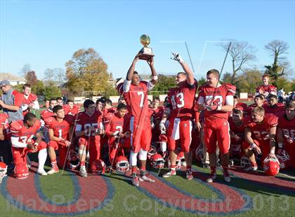 Thumbnail 2 in St. John the Baptist vs Xaverian (CHSAA Class A Final) photogallery.