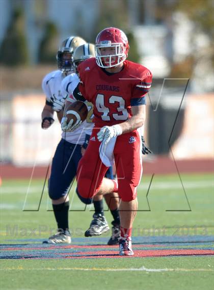 Thumbnail 2 in St. John the Baptist vs Xaverian (CHSAA Class A Final) photogallery.