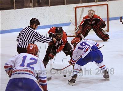 Thumbnail 2 in Lancaster vs Massena (NYSPHSAA D1 Semifinals) photogallery.