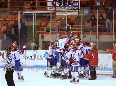 Thumbnail 2 in Lancaster vs Massena (NYSPHSAA D1 Semifinals) photogallery.