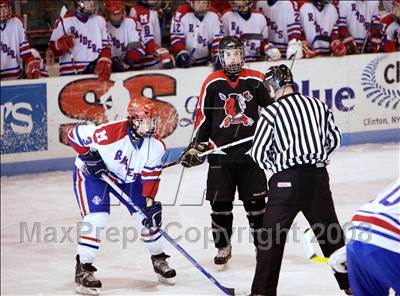 Thumbnail 3 in Lancaster vs Massena (NYSPHSAA D1 Semifinals) photogallery.