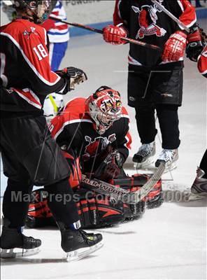 Thumbnail 3 in Lancaster vs Massena (NYSPHSAA D1 Semifinals) photogallery.