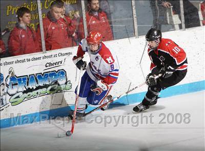 Thumbnail 3 in Lancaster vs Massena (NYSPHSAA D1 Semifinals) photogallery.