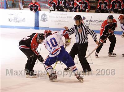 Thumbnail 2 in Lancaster vs Massena (NYSPHSAA D1 Semifinals) photogallery.