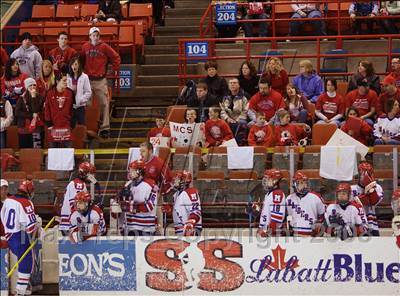 Thumbnail 3 in Lancaster vs Massena (NYSPHSAA D1 Semifinals) photogallery.