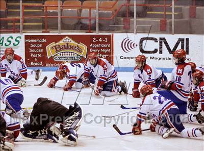 Thumbnail 3 in Lancaster vs Massena (NYSPHSAA D1 Semifinals) photogallery.