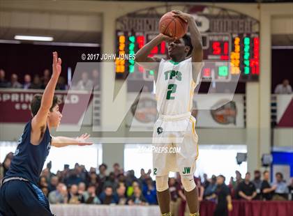 Thumbnail 3 in Pace Academy vs Patrick School (Spalding Hoophall Classic) photogallery.