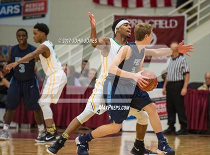 Thumbnail 1 in Pace Academy vs Patrick School (Spalding Hoophall Classic) photogallery.