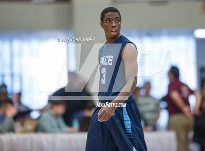 Thumbnail 3 in Pace Academy vs Patrick School (Spalding Hoophall Classic) photogallery.