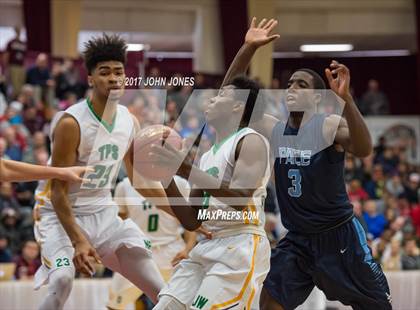Thumbnail 3 in Pace Academy vs Patrick School (Spalding Hoophall Classic) photogallery.