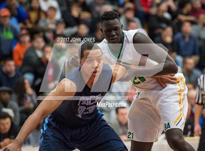 Thumbnail 3 in Pace Academy vs Patrick School (Spalding Hoophall Classic) photogallery.