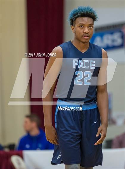 Thumbnail 2 in Pace Academy vs Patrick School (Spalding Hoophall Classic) photogallery.
