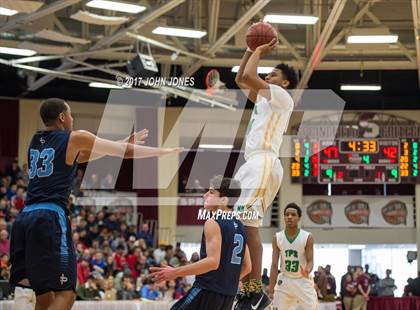 Thumbnail 2 in Pace Academy vs Patrick School (Spalding Hoophall Classic) photogallery.