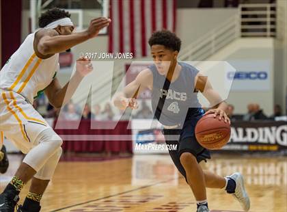 Thumbnail 2 in Pace Academy vs Patrick School (Spalding Hoophall Classic) photogallery.