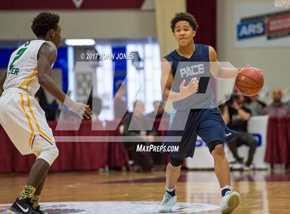 Thumbnail 2 in Pace Academy vs Patrick School (Spalding Hoophall Classic) photogallery.