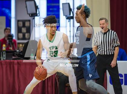 Thumbnail 1 in Pace Academy vs Patrick School (Spalding Hoophall Classic) photogallery.