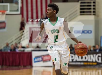 Thumbnail 2 in Pace Academy vs Patrick School (Spalding Hoophall Classic) photogallery.