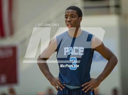 Thumbnail 2 in Pace Academy vs Patrick School (Spalding Hoophall Classic) photogallery.