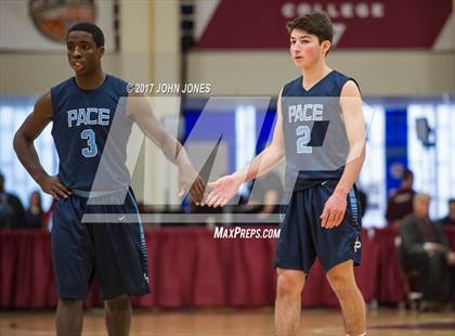 Thumbnail 2 in Pace Academy vs Patrick School (Spalding Hoophall Classic) photogallery.