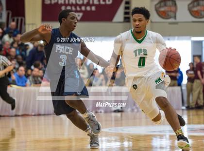 Thumbnail 1 in Pace Academy vs Patrick School (Spalding Hoophall Classic) photogallery.