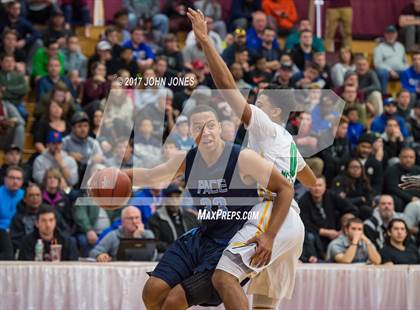 Thumbnail 2 in Pace Academy vs Patrick School (Spalding Hoophall Classic) photogallery.