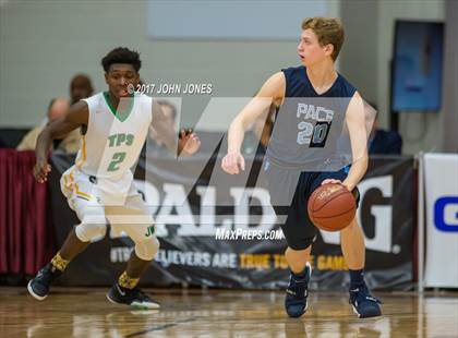 Thumbnail 3 in Pace Academy vs Patrick School (Spalding Hoophall Classic) photogallery.