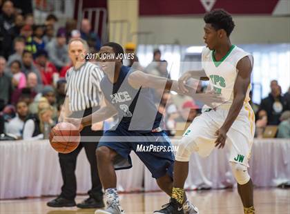 Thumbnail 1 in Pace Academy vs Patrick School (Spalding Hoophall Classic) photogallery.