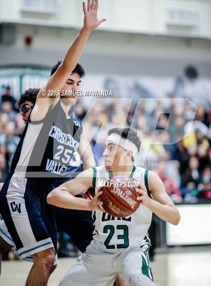 Thumbnail 2 in Crescenta Valley @ Granada Hills Charter (CIF DIII Semifinal) photogallery.