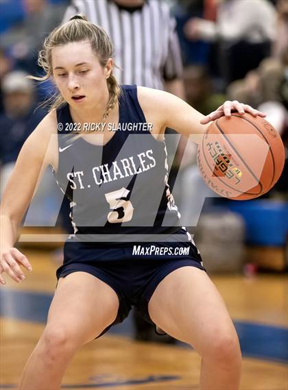 Thumbnail 1 in St. Charles vs  Burroughs (MSHSAA Class 4  Quarterfinal Playoff)  photogallery.