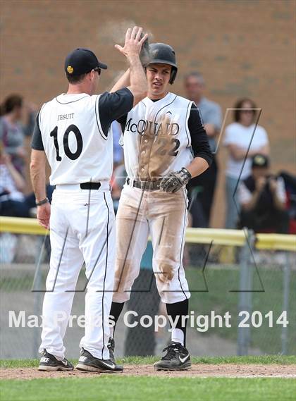 Thumbnail 3 in Rush-Henrietta @ McQuaid Jesuit (Section 5 Class AA 1st Round) photogallery.